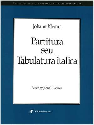 Klemm: Partitura seu Tabulatura italica