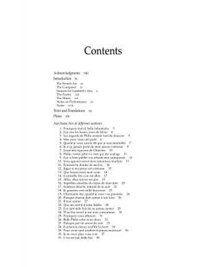Lambert: Airs from Airs de différents autheurs