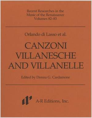 Lasso et al: Canzoni villanesche and Villanelle