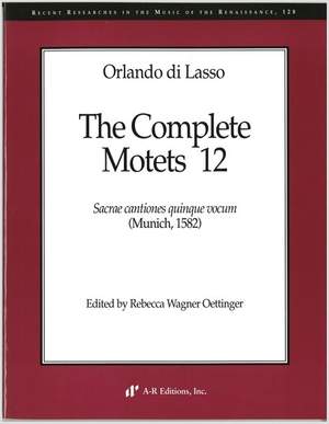 Lasso: Complete Motets 12