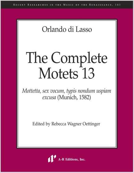 Lasso: Complete Motets 13