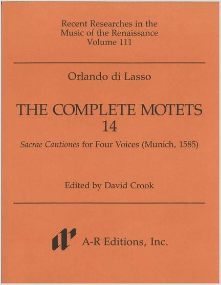 Lasso: Complete Motets 14
