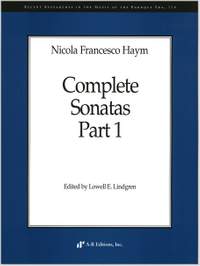 Haym: Complete Sonatas, Part 1