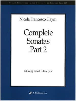 Haym: Complete Sonatas, Part 2