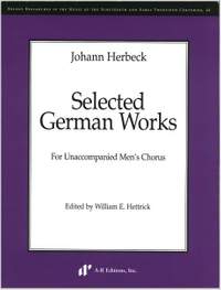 Herbeck: Selected German Works, Part 1