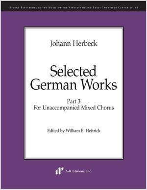 Herbeck: Selected German Works, Part 3