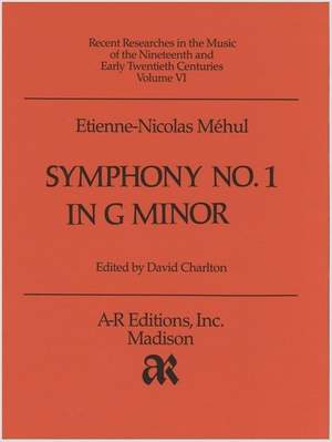 Méhul: Symphony No. 1 in G Minor