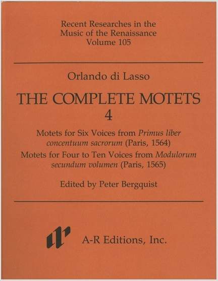 Lasso: Complete Motets 4