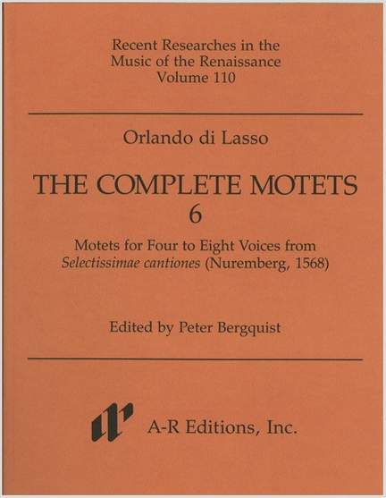 Lasso: Complete Motets 6