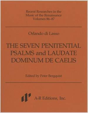 Lasso: Seven Penitential Psalms and Laudate Dominum
