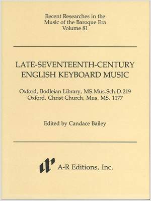 Late-Seventeenth-Century English Keyboard Music