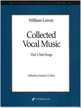 Lawes: Collected Vocal Works, Part 1