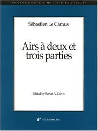Le Camus: Airs à deux et trois parties