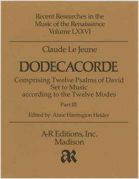 Le Jeune: Dodecacorde, Part 3
