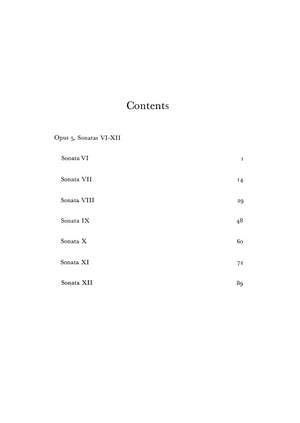 Leclair: Sonatas for Violin, Op. 5, Nos. 6-12