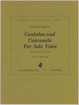 Legrenzi: Cantatas and Canzonets for Solo Voice