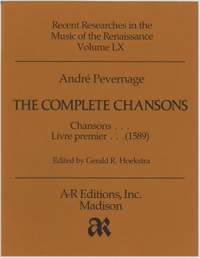 Pevernage: Chansons, livre premiere