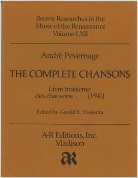 Pevernage: Livre troisième des chansons