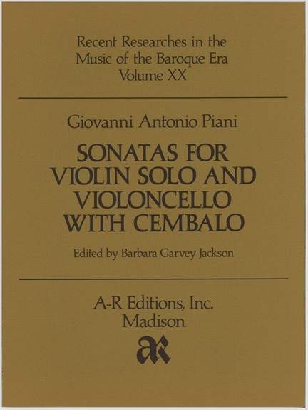 Piani: Sonatas for Violin