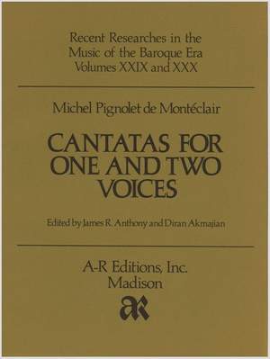 Montéclair: Cantatas for One and Two Voices