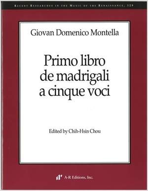 Montella: Primo libro de madrigali a cinque voci