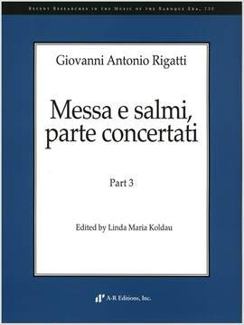 Rigatti: Messa e salmi, parte concertati, Part 3