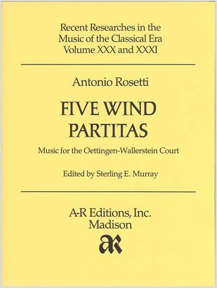Rosetti: Five Wind Partitas