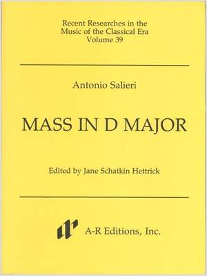 Salieri: Mass in D Major