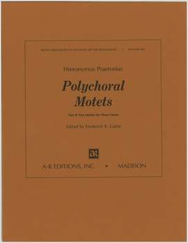 Praetorius, H: Polychoral Motets, Part 2