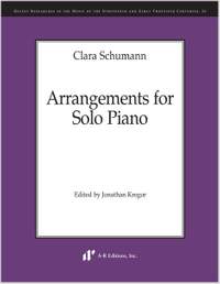 Schumann, C: Arrangements for Solo Piano