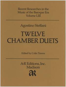 Steffani: Twelve Chamber Duets