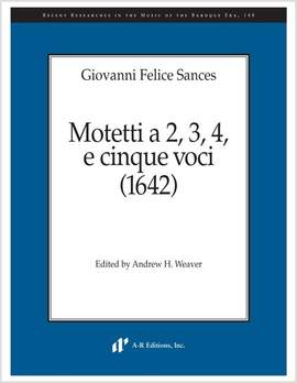 Sances: Motetti a 2, 3, 4, a cinque voci (1642)