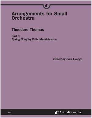 Thomas: Arrangements for Small Orchestra, Part 1
