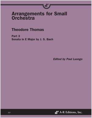 Thomas: Arrangements for Small Orchestra, Part 3