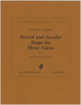 Turnhout: Sacred and Secular Songs for Three Voices, Part 1