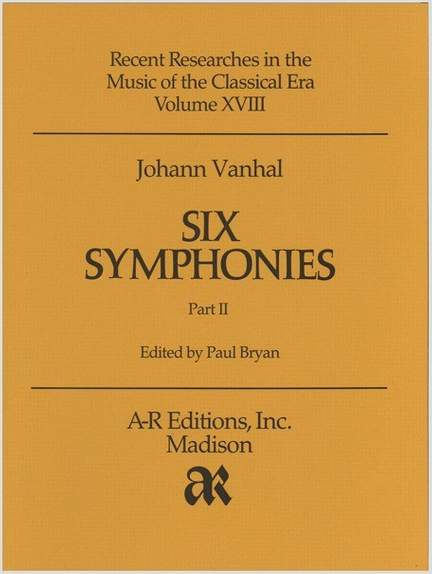 Vanhal: Six Symphonies, Part 2