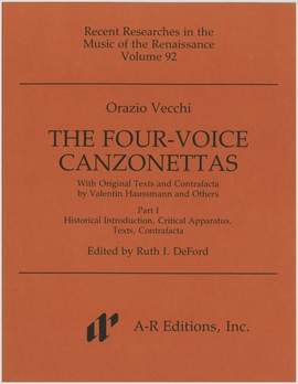 Vecchi: Four-Voice Canzonettas, Part 1