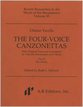 Vecchi: Four-Voice Canzonettas, Part 2