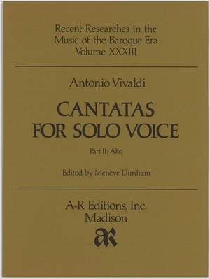 Vivaldi: Cantatas for Solo Voice, Part 2