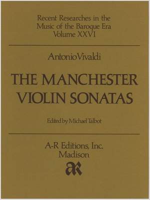 Vivaldi: Manchester Violin Sonatas