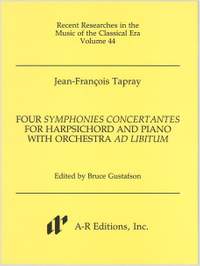 Tapray: Four Symphonies concertantes for Harpsichord and Piano with Orchestra ad libitum