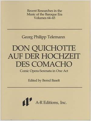 Telemann: Don Quichotte aur der Hochzeit des Comacho