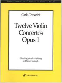 Tessarini: Twelve Violin Concertos, Op. 1