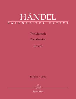 Händel, Georg Friedrich: Messiah (Der Messias) HWV 56
