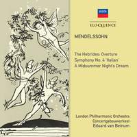 Mendelssohn: Symphony No. 4 & A Midsummer Night's Dream