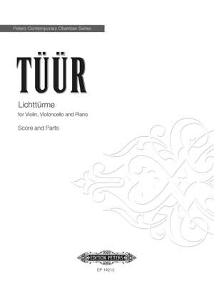 Tuur, Erkki-Sven: Lichtturme - Light Towers (score & pts)