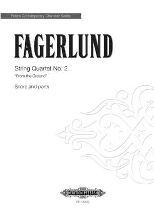 Fagerlund, Sebastian: String Quartet No.2 (score & parts)