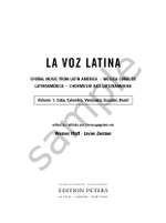 La Voz Latina: Choral Music from Latin America, Volume 1 Product Image