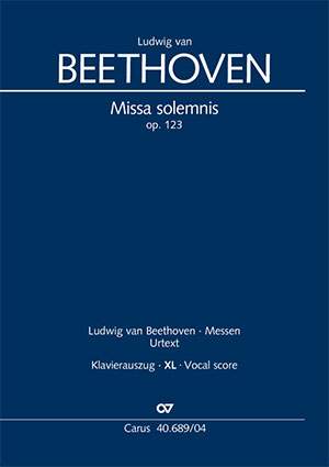 Beethoven: Missa solemnis (Op.123; D-Dur)