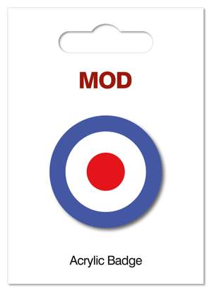 Acrylic Badge - Mod